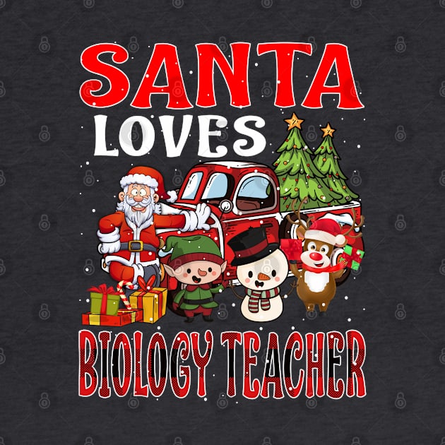 Santa Loves Biology Teacher by intelus